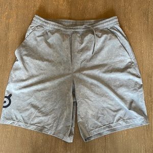 Peloton x Lululemon mens workout shorts w liner Tie Dye